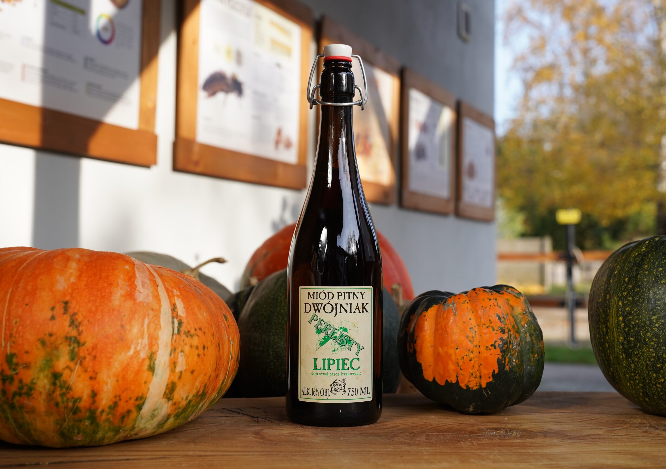 Miód pitny dwójniak Lipiec perlisty 750ml