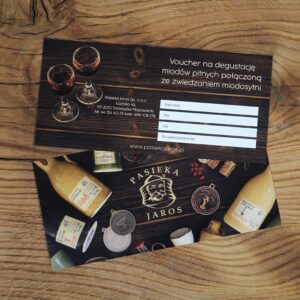 Voucher na degustację miodów pitnych połączoną ze zwiedzaniem miodosytni