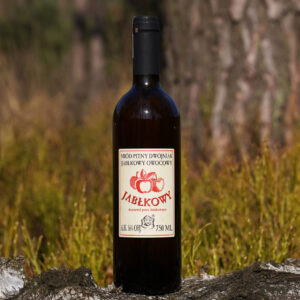 Miód pitny dwójniak Jabłkowy butelka szklana 750ml