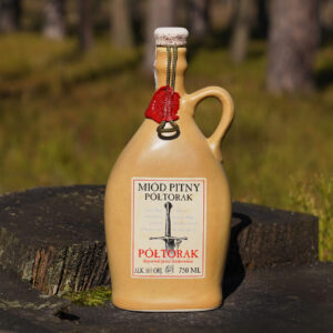 Miód pitny półtorak "Półtorak" butelka ceramiczna 750 ml