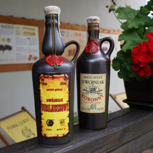 Zestaw dwóch butelek - dwójniak Jubileuszowy 750ml i dwójniak Koronny 750ml
