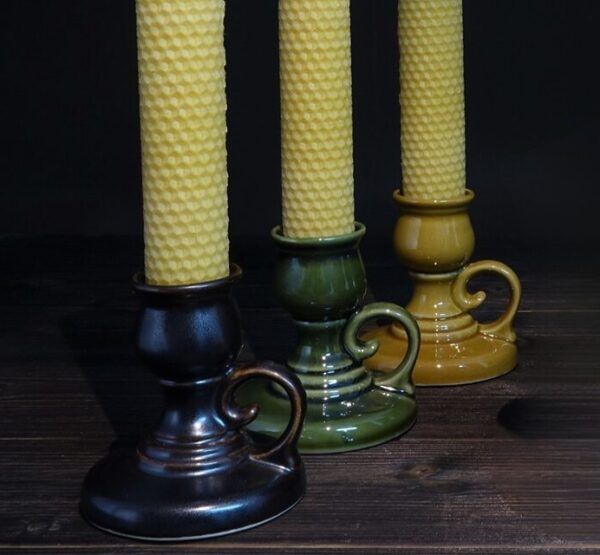Świecznik ceramiczny