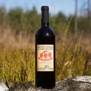 Miód pitny dwójniak Maliniak butelka szklana 750ml