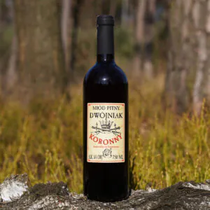 Miód pitny dwójniak Koronny butelka szklana 750ml