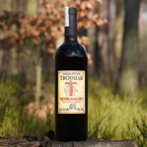 Miód pitny trójniak Trybunalski butelka szklana 750ml
