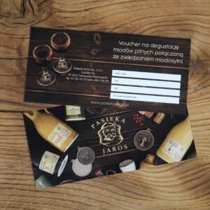 Voucher na degustację miodów pitnych połączoną ze zwiedzaniem miodosytni