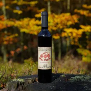 Miód pitny dwójniak Maliniak w szklanej butelce 500 ml