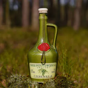 Miód pitny dwójniak Czeremszak w butelce ceramicznej 500 ml