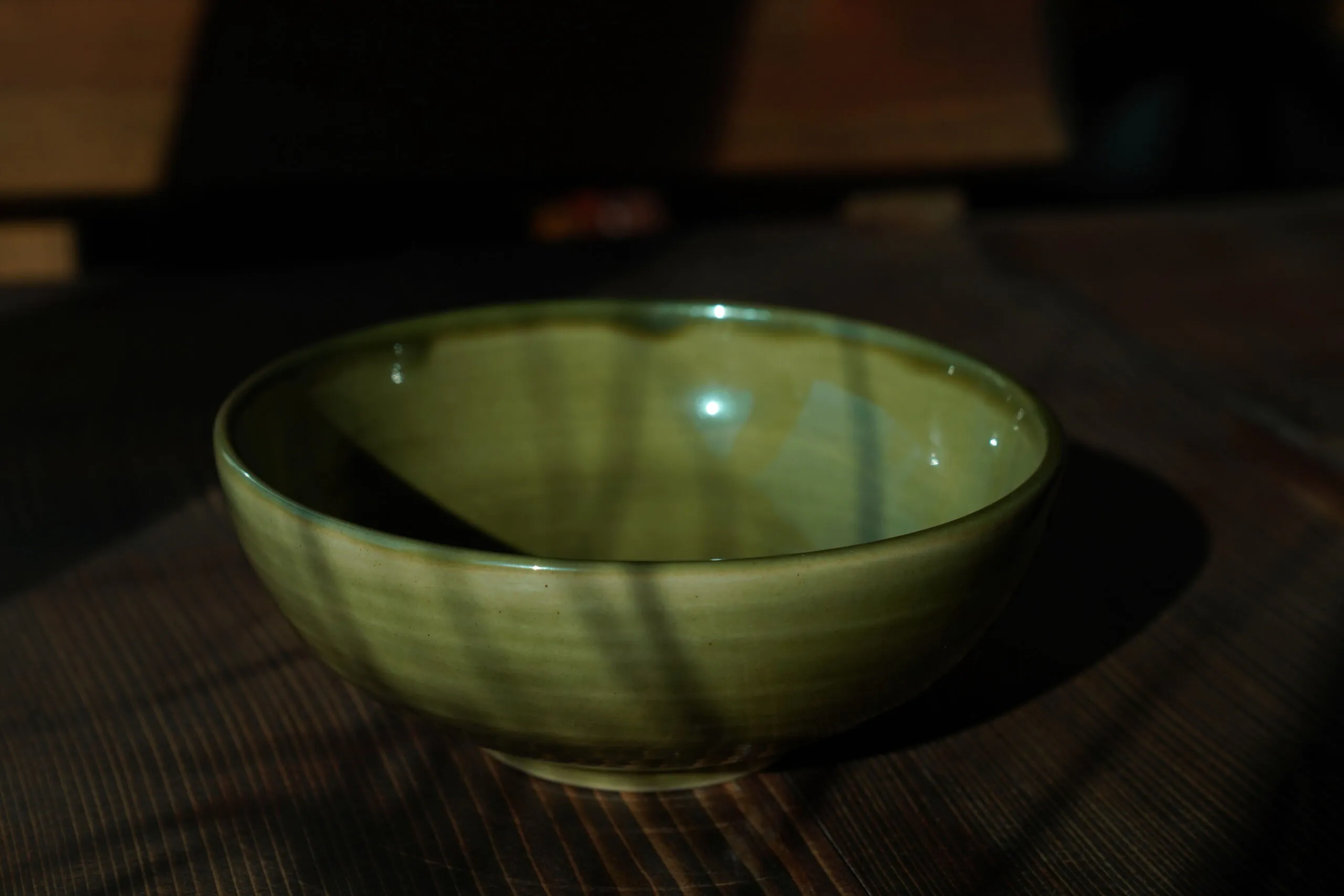 Miseczka ceramiczna - zielona - obrazek 2