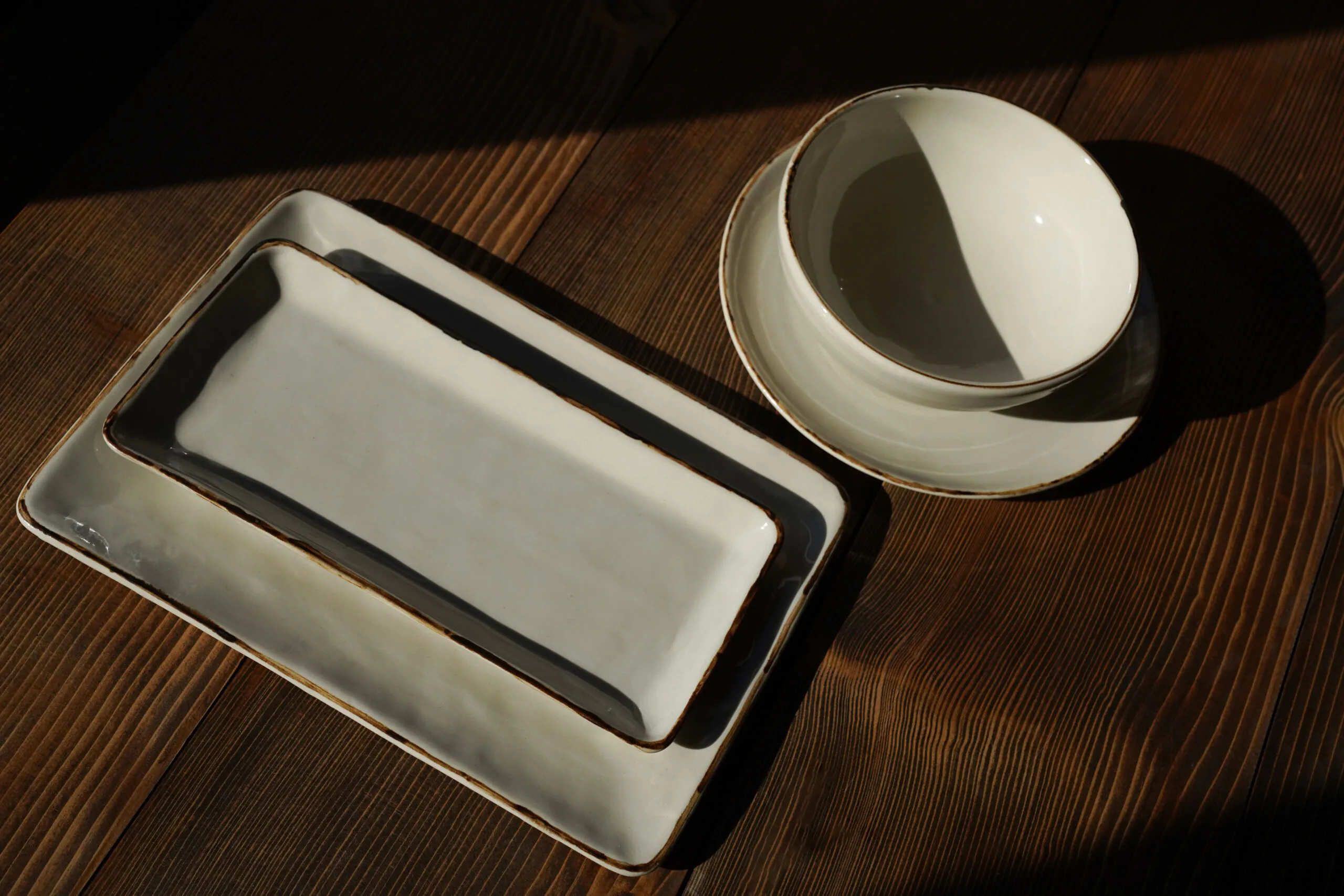 Komplet - miska 17cm plus talerz 22cm - obrazek 2